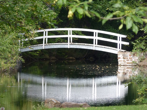 footbridge at Iles-de-Boucherville National Park, Quebec