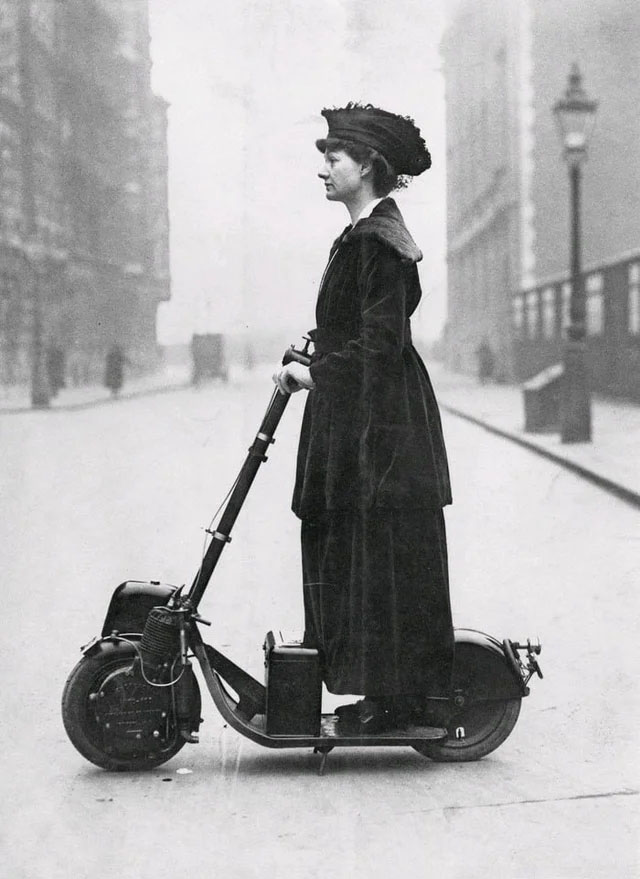 early electric scooter