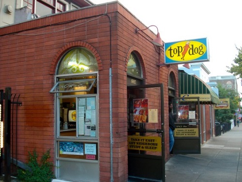 Top Dog restaurant in Berkeley, CA