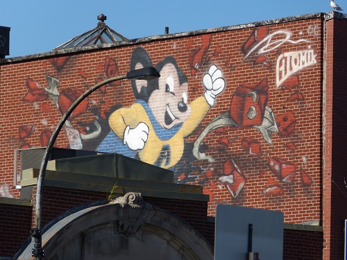 Montreal Mighty Mouse mural
