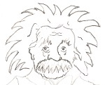 Einstein doodle